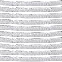 10 Pack 10 Feet Silver Foil Fringe Garland Metallic Tinsel Streamers Wall Hanging Tinsel Fringe Banners for Parade Floats Birthday Party Halloween Christmas New Year Mardi Gras Decorations (Silver)