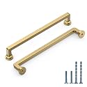 10 Pack 10 Inch Champagne Bronze Cabinet Pulls, Kitchen Hardware