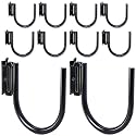 10-Pack 4-Inch J Hooks for E-Track and X-Track Rails