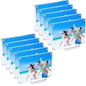 10 Pack 5x7 Acrylic Picture Frames, Double Sided Magnetic Display