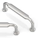 10 Pack Brushed Satin Nickel Cabinet Pulls 4 Inch(102mm) Kitchen Cabinet Handles Solid Zinc Alloy Cabinet Hardware Drawer Pulls