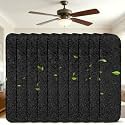 10 Pack Ceiling Fan Filters for Blades, Carbon Air Purifier Pads