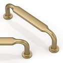 10 Pack Champagne Bronze Cabinet Pulls 3.75 Inch(96mm) Kitchen Cabinet Handles Solid Zinc Alloy Cabinet Hardware Drawer Pulls