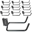 10-Pack E-Track Double J Hooks, 5.5-Inch Deep x 4-Inch Wide