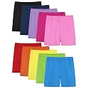 10 Pack Girls Dance Shorts Cartwheel Toddler Biker Under Dress Kids Shorts