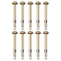 M METERXITY 10 Pcs Hex Expansion Bolt M8x100mm External Hex Expansion Bolts