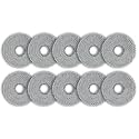 (10 Pack) Mop Pads for Roborock QV 35A, QV 35S, Q Revo, Qrevo MaxV, Qrevo Pro, Qrevo S, Qrevo Master, Qrevo Slim, QRevo Curv/ S5X/ 5A1/ 5XC, Saros 10R, Qrevo Edge/ S5A, Saros Z70, Mop Pad Accessories