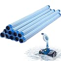 10-Pack Pool Cleaner Hose for X7 T3 T5 MX6 MX8, 39 in Swimming Pool Vacuum Hose Replacement Kit, R0527700 X38210S Twist Lock MX6 Replacement Parts