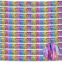 10 Pack Rainbow Fringe Garland - 10 Feet Colorful Metallic Streamers for Birthday Party, Halloween, Christmas Decor