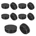 M METERXITY 1-11/16"(43mm) ID Hole Plug Tubing End Cap Round Plastic 10pcs