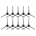 (10 Pack) T20+, T25+, T30+ Side Brushes for Airrobo T20+, T25+, T30+ Robot Vacuum Cleaner, Accessories Kit, Replacement Side Brush, Edge Sweeping Brushes, Corner Brush Accessories Kit, Vacuum Brushes