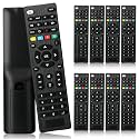 10 Pack Universal TV Remote Replacement Compatible with All Smart TV LED LCD HDTV 3D Series for Motel Hotel Nursing Home (Regular)
