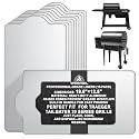 10 Packs BAC408 Drip Tray Liners for Traeger Tailgater 20 Series Grills