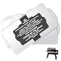 10 Packs BAC515 Drip Tray Liners for Traeger Timberline 1300 Series Grills