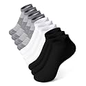 10 Pairs Kids Socks for Boys Girls Ankle Athletic Low Cut Socks Half Cushioned Crew Cotton No Show Running Sock
