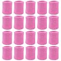 10 Pairs Sports Wristbands, Wrist Sweatbands for Men &amp; Women, Stretchy &amp; Sweat Absorbing Cotton Terry,Perfect for Basketball, Football, Tennis, Soccer, Running &amp; Working Out