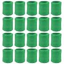 10 Pairs Sports Wristbands, Wrist Sweatbands for Men &amp; Women, Stretchy &amp; Sweat Absorbing Cotton Terry,Perfect for Basketball, Football, Tennis, Soccer, Running &amp; Working Out