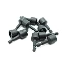 TMAX 10p 1/2" Magnetic Nutsetter Nut Driver 1/4" Shank, Impact S2 Steel