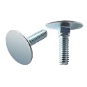 10 Pcs 014973239619 Elevator Bolts, 1/4-20 x 1 Flat Head Bolt, Zinc - Rust Resistant