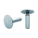 10Pcs 014973239763 Elevator Bolts, 3/8-16 x 1-1/2 Flat Head Bolt