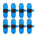 10 Pcs 1/2 to 1/4 inch Garden Hose Tubing Irrigation Fittings