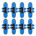 10 Pcs 1/2 to 1/4 inch Garden Hose Tubing Irrigation Fittings