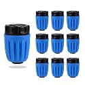 10 Pcs 1/2 Inch Irrigation Tubing End Plugs (1/2"ID x0.6-0.63"OD)