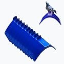10 Pcs Dove Rest Stand, Thickened Lightweight Pigeons Rest Stand Plastic Birds Roost Holder, Doves Dwelling Frame Birdcage Accessories for Parrots and Other Birds(Blue)