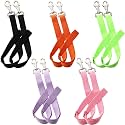 10 Pcs Horse Bucket Strap Hangers, Adjustable 20 to 31 in, Multicolor