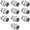 10 PCS Hydraulic Adapter Fitting: 1/2" ORFS Male x #8 SAE/ORB Male