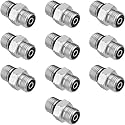 10 PCS Hydraulic Adapter Fitting: 1/4" ORFS Male x #6 SAE/ORB Male