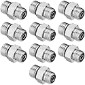 10 PCS Hydraulic Adapter Fitting: 3/8" ORFS Male x #8 SAE/ORB Male