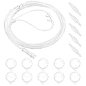 10 Pcs Nasal Cannulas for Oxygen,7ft Super Soft,High Flow Lightweight Tube,Oxygen Nose Piece