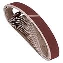 10 Pcs Sanding Belts 2 x 42 Inch 150 Grit Aluminum Oxide