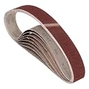 10 Pcs Sanding Belts 2 x 42 Inch 60 Grit Aluminum Oxide