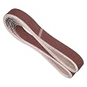 10 Pcs Sanding Belts 2 x 72 Inch 40 Grit Aluminum Oxide