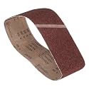 Sanding Belts 3 x 24 Inch 36 Grit Aluminum Oxide Abrasive Sandpaper for Belt Sander Metal Grinding Wood Working Weld Rust Removal