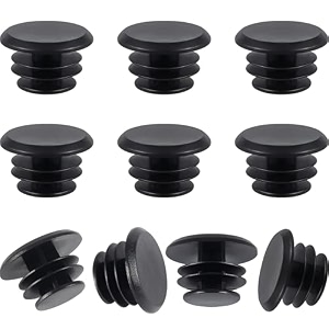 10 pieces handlebar bar end plugs plastic bike handlebar bar end caps for road mountain bike most bicycle