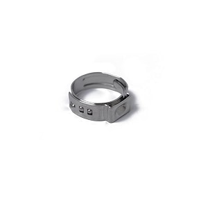 heavenglow 10 pieces stainless steel single ear clamps hydraulic hose 10 x 166-198mm