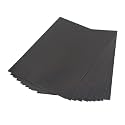 ZIZEV 10 Pieces Testing Paper Black Double Sided Dimmer Paper Optical Fiber Photo Paper Fiber Optic Optical Cable for, Quantitative Filter Paper, ZIZEVm1g5yuesh0