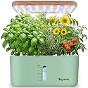 10-Pod Indoor Garden Hydroponics Growing System w/LED Grow Light (Green)