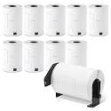 10 Roll Compatible with Brother QL-1100NWB Printer Labels DK-1241 (4" x 6")
