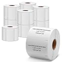 10 Rolls Compatible with Dymo LabelWriter 30334 White Label 1-1/4"x 2-1/4"
