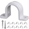 10 Set PVC Pipe Strap Clamps,SCH 1 in (32mm -1-1/4 in)