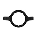 10-Sided Bullet Wrench - This Automotive Tool is Designed for the Installation and Removal of 10-Sided Bullet Diamond Knock Off Spinner Caps for Lowriders and Cars with Wire Wheels