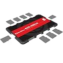 10 Slots Slim Credit Card Size TF Micro SD Card Case Holder