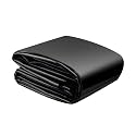 10 x 10 FT Pond Liner, 20 Mil HDPE Pond Liners for Outdoor Ponds