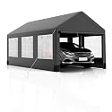 10x20 Heavy-Duty Canopy Carport Waterproof amp UV-Resistant