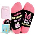 10 Years Old Birthday Gifts for Boys Girls Birthday Socks Set