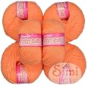 100% Acrylic Wool Baba (16 pc) Baby Wool Wool Ball Hand Knitting Wool/Art Craft Soft Fingering Crochet Hook Yarn, Needle Knitting Yarn Threa F GG